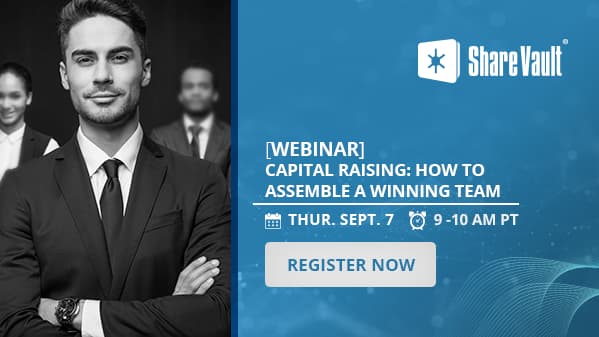 Capital Raising: How to Build a Winning Team Webinar