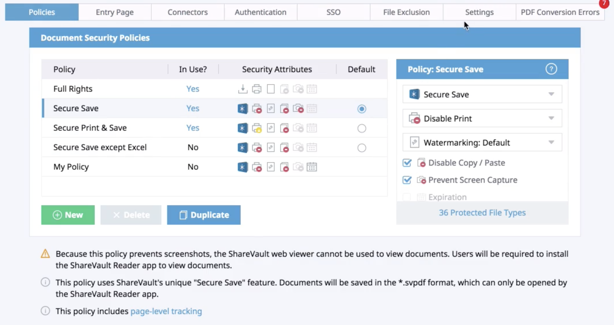 Set Flexible Security Permissions