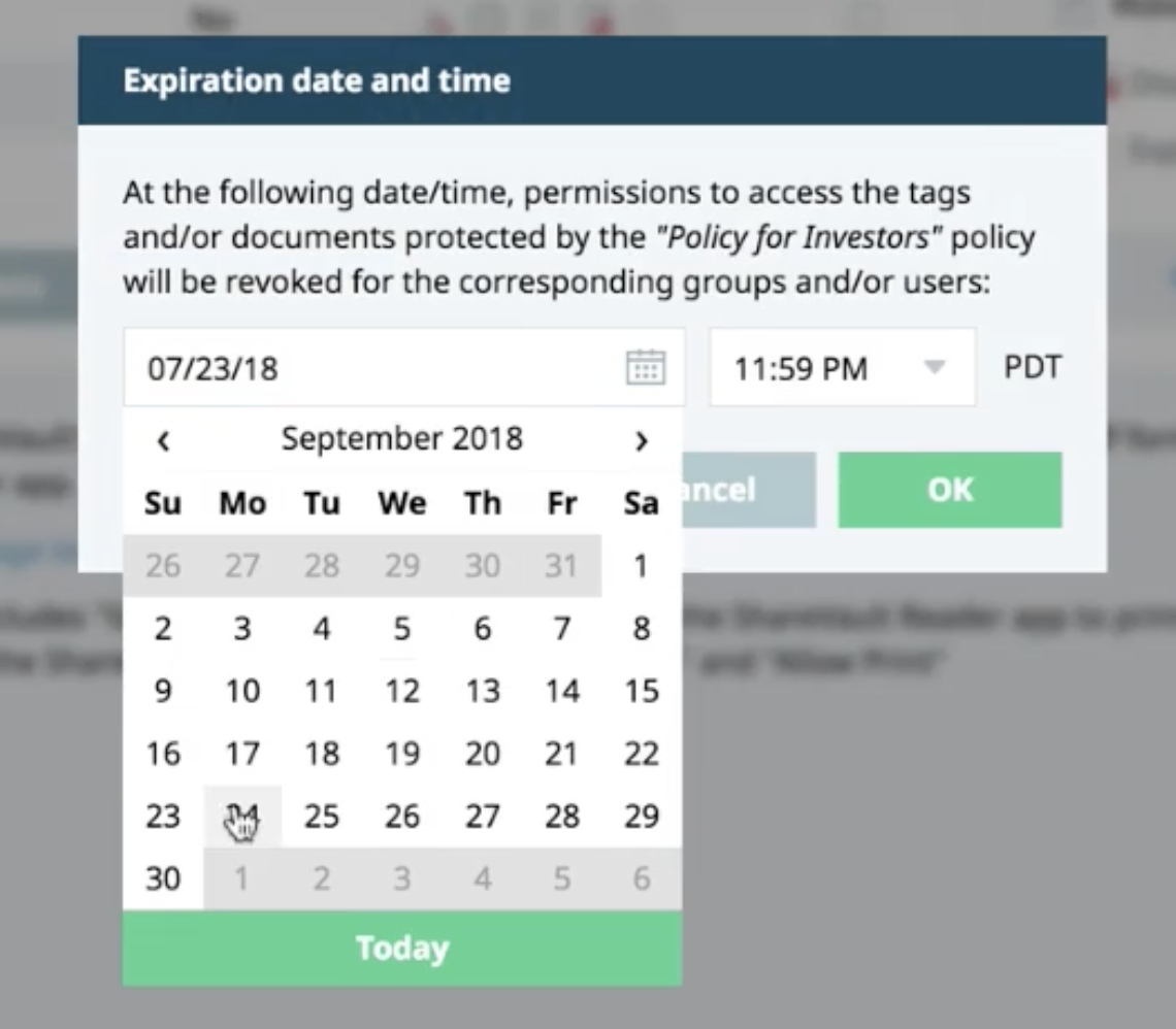 Set Expiration Date to Move Faster Along Restructuring Timeline