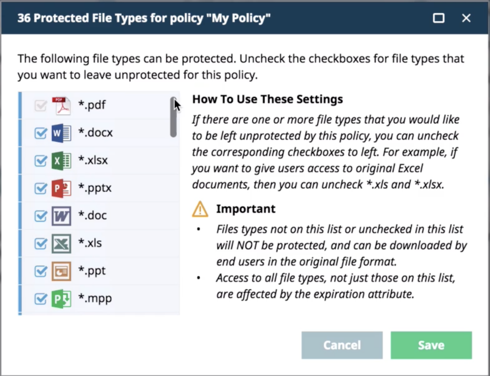 Automatic Conversion to PDF