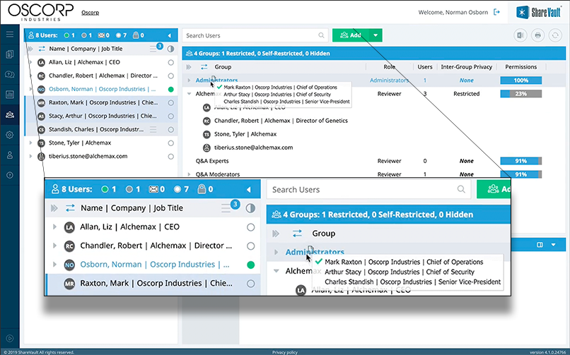 Set Flexible Security Permissions